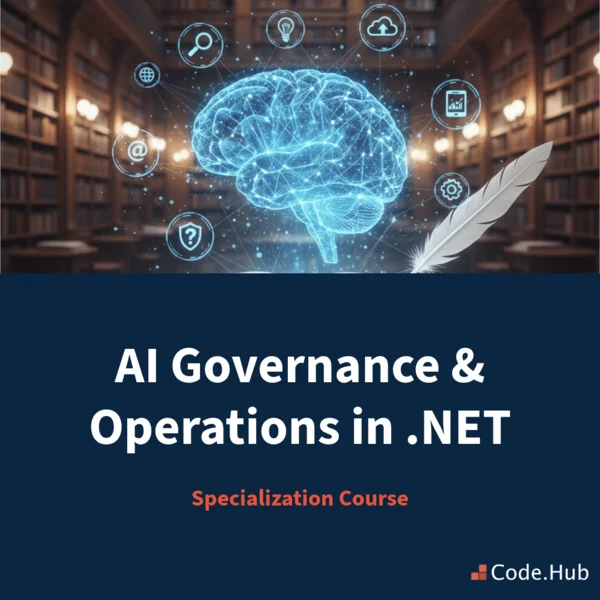 AI Governance and Operations in .NET specialization course banner