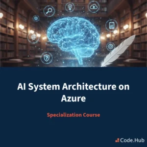 AI System Architecture on Azure specialization course promotional image