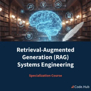RAG Systems Engineering specialization course promotional banner by Code.Hub