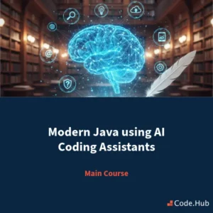 Modern Java AI Coding Assistants course banner by Code.Hub